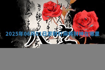 2025年06月01日求财打麻将财神在哪里
