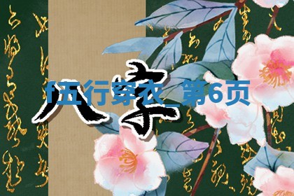 2025/07/28 五行穿衣宝典